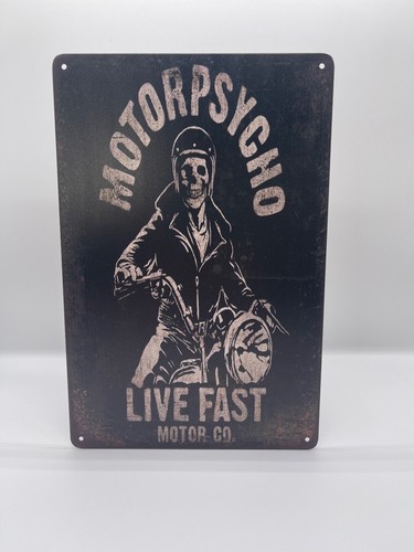 Blechschild motorpsycho - blechschild,