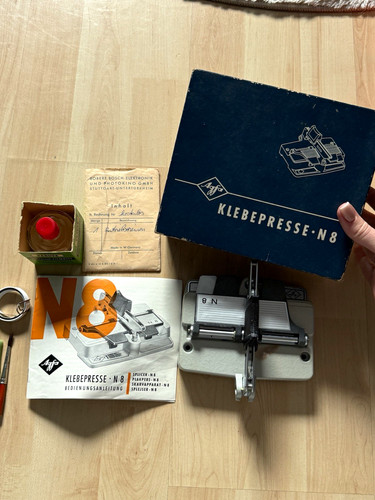Agfa klebepresse - klebepresse, n8