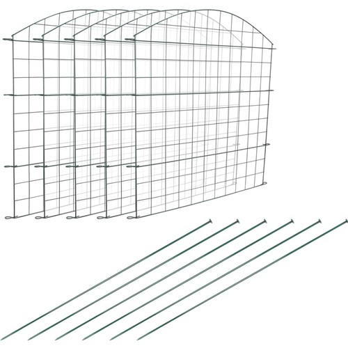 Teichzaun gartenzaun metall - teichzaun,