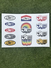 12x JT Racing Logo A4