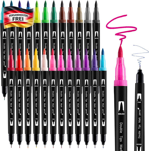 Dual brush pen - dual, set