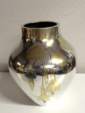 1920er Jahre WMF Ikora Vase Messing versilbert