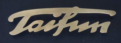 Maico taifun metall - maico, metall-schriftzug