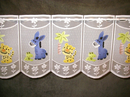 Kindergardine esel frosch - kindergardine,