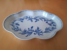 Schale blau weiß - schale,, blau-weiß