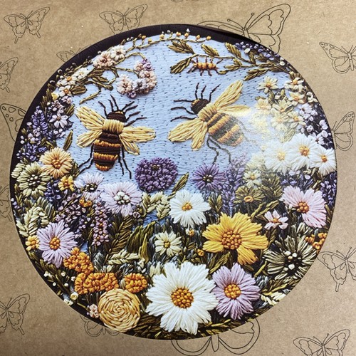 Gartenbienen stickpackung - gartenbienen,