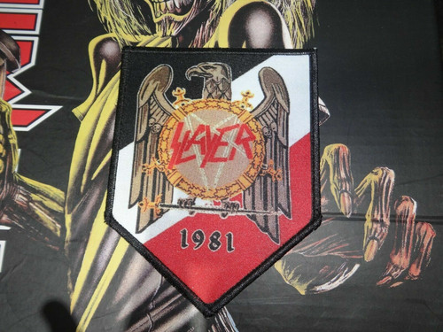 Slayer patch shield thrash - shield,
