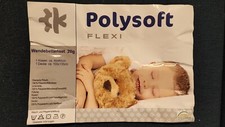 Wendebettenset Polysoft für Kleinkinder Decke und Kissen hellblau