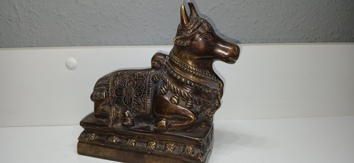 Antike nandi stier figur - stier,