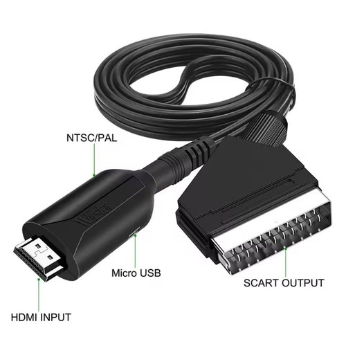 Scart auf hdmi - zu,