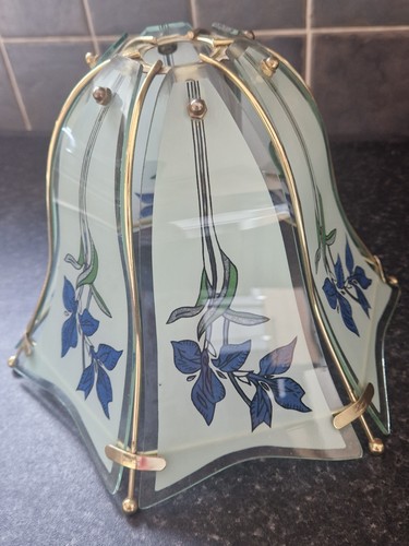 Vintage glas tulpen stil - glas,