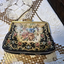 Vintage Petit Point Gobelin Handtasche
