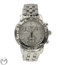 TISSOT PRS200 T362/462K Chronograph Uhr Quarz Saphirglas Stahl Herren...