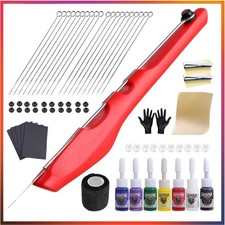 Komplettes Hand-Poke Tattoo