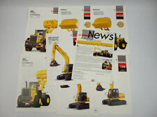 Furukawa 355 365 375 640 645 725 Hydraulikbagger Radlader 8x Prospekt 1996/98