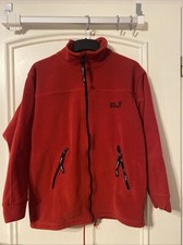 Fleeceweste Jack Wolfskin Damen, rot, Gr. S