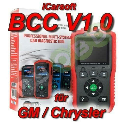 Icarsoft bcc profi - icarsoft, diagnose