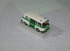 Brekina B 1000  Barkas  Bus  IFA  Blaulicht  VoPo  Polizei  DDR  SoMo  1:87  OVP