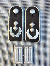 BUNDESWEHR BW SCHULTERKLAPPEN OBERSTLEUTNANT HEERESFLIEGERTRUPPE + KRAGENSPIEGEL