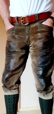 Alte Speckige Lederhose