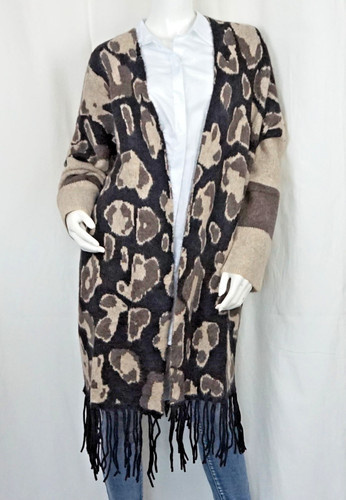 Boho hippie leopard jacke - boho,