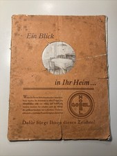 ca. 1940er alter Möbelkatalog
