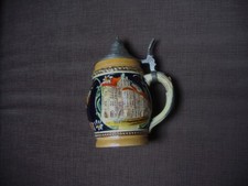1 kleiner Bierkrug -Gruss aus München- mit Deckel