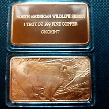 Kupferbarren 1 oz Wildlife