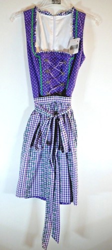 Mini dirndl lila - mini,