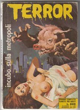 ✪ TERROR #57 Incubo sulla metropoli, Ediperiodici 1974 COMIC-TASCHENBUCH Z2