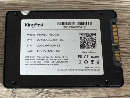 Kingfast f6pro 480gb ssd - 480gb,