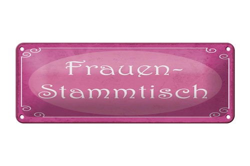 Blechschild hinweis 27x10 - blechschild,