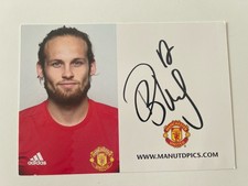 DALEY BLIND  seltene   Autogrammkarte MANCHESTER UNITED