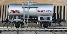 Märklin Spur 1, DB Milch-Kesselwagen Moha Frankfurt/M + Zettelkästen Bremsanlage