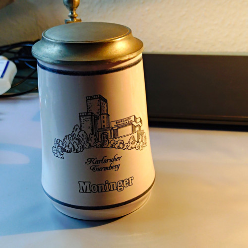 Gerz bierkrug mit - mit, zinndeckel