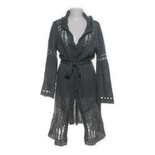 Lysgaard, Strickjacke, Damen, Größe: ONE SIZE, Grau, Mohair/Wolle #P04