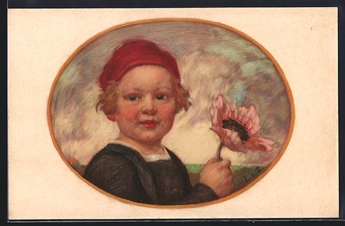 Künstler ludwig von - künstler-ak,