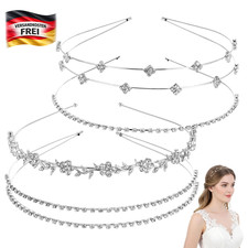 4 Stück Silber Strass