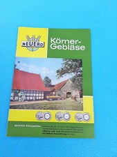 Prospekt - NEUERO Körnergebläse 1/62 - Werbung Reklame Landwirtschaft Landwirt
