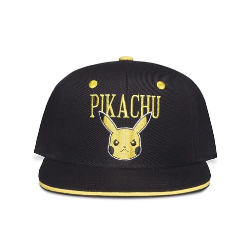 Pokémon snapback cap angry - pokémon,