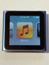 Apple iPod nano 6. Generation 6g blau (8GB) A1366 neu