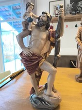 Holzfigur Statue Heiliger