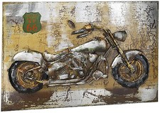 Metallbild Wandbild Wanddeko