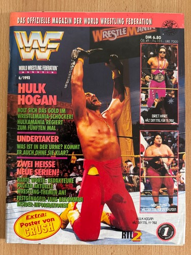 Wwf magazin wrestling - 6/93,