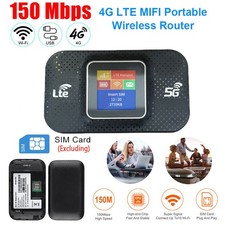 4G/5G LTE Tragbare Mobiler Wireless WLAN Router Hotspot WiFi Modem SIM Karte DE