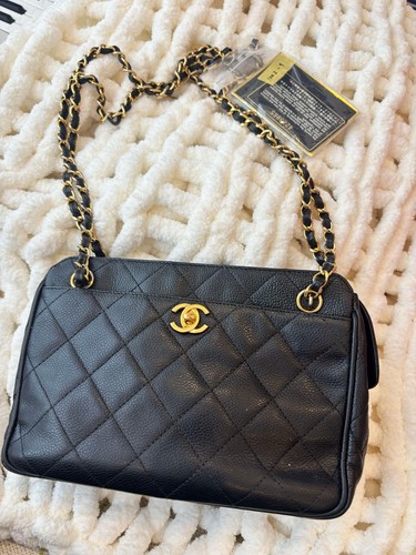Chanel quilted kaviar - chanel, cc