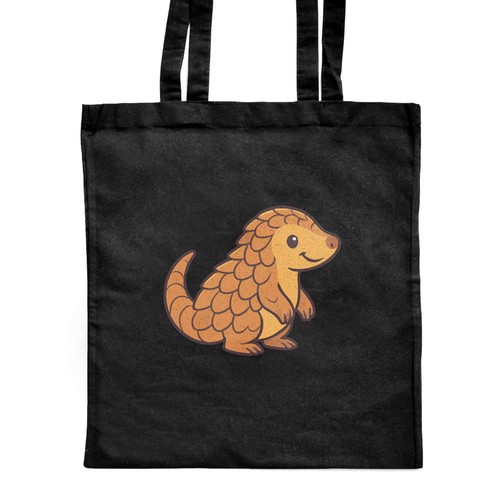 Cute pangolin classic black - 'cute, pangolin'