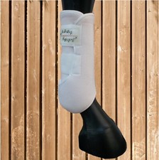 Eskadron Pro Dressage Gamaschen, Eskadron Fesselkopfgamaschen, weiß, Farbfehler