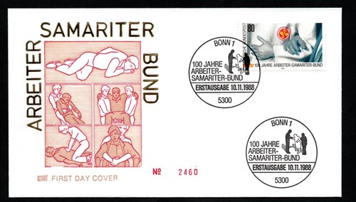 Brd 1988 fdc - brd, (ersttagsbriefe)