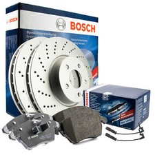 BOSCH 1x BREMSENSATZ MERCEDES M-KLASSE GLE W166 MIT AMG SPORTPAKET VORN Ø350 + W
